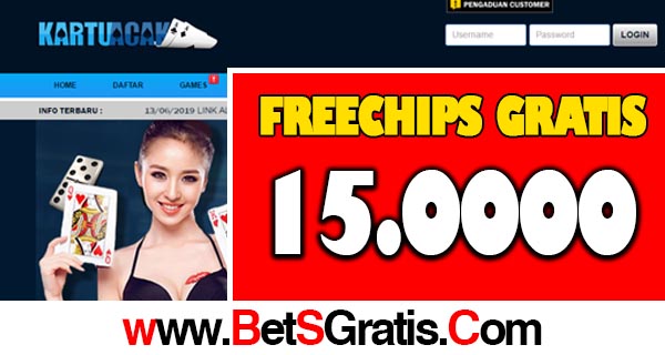 KartuAcak Freechip Gratis 15.000 Tanpa Deposit KartuAcak Freechip Gratis 15.000 Tanpa Deposit