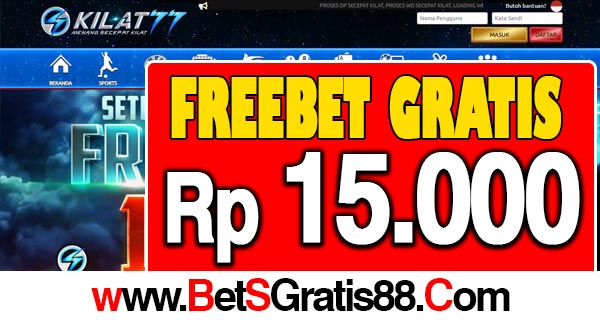 Kilat77 Freebet Gratis Rp 15.000 Tanpa Deposit Kilat77 Freebet Gratis Rp 15.000 Tanpa Deposit