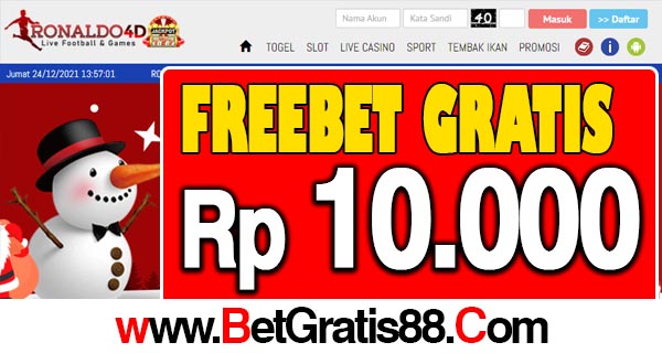 Ronaldo4D Freebet Gratis Rp 10.000 Tanpa Deposit Ronaldo4D Freebet Gratis Rp 10.000 Tanpa Deposit