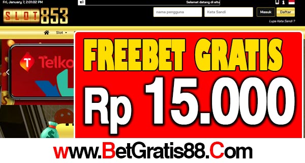Slot853 Freebet Gratis Rp 15.000 Tanpa Deposit Slot853 Freebet Gratis Rp 15.000 Tanpa Deposit