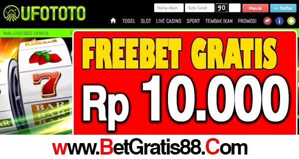 UfoToto Freebet Gratis Rp 10.000 Tanpa Deposit UfoToto Freebet Gratis Rp 10.000 Tanpa Deposit
