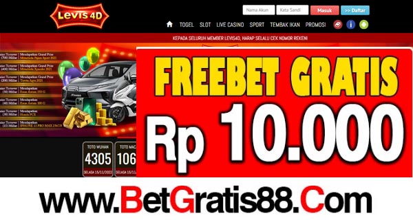LEVIS4D Freebet Gratis Rp 10.000 Tanpa Deposit LEVIS4D Freebet Gratis Rp 10.000 Tanpa Deposit