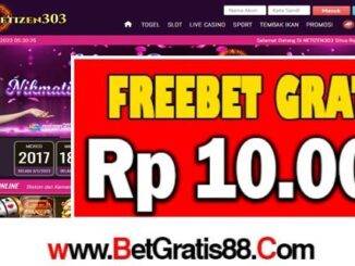 NETIZEN303 Freebet Gratis Rp 10.000 Tanpa Deposit