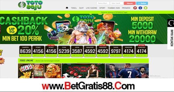 TOTOSOJU BONUS SLOT 100% NEW MEMBER TOTOSOJU BONUS SLOT 100% NEW MEMBER