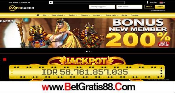MPOGACOR BONUS SLOT 200% NEW MEMBER MPOGACOR BONUS SLOT 200% NEW MEMBER