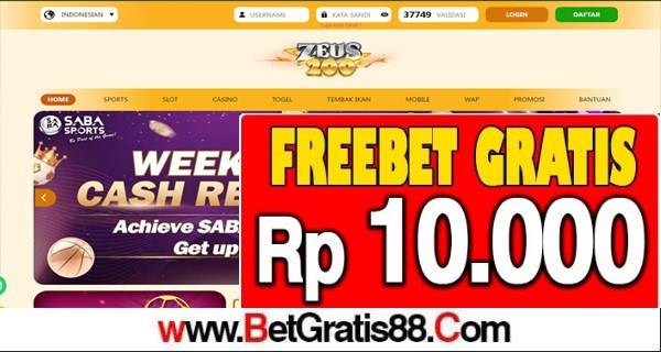 ZEUS200 Freebet Gratis Rp 10.000 Tanpa Deposit ZEUS200 Freebet Gratis Rp 10.000 Tanpa Deposit
