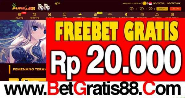 PUREL88 Freebet Gratis Rp 20.000 Tanpa Deposit PUREL88 Freebet Gratis Rp 20.000 Tanpa Deposit