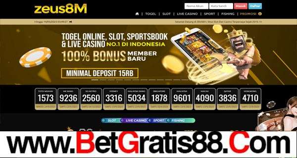 ZEUS8M BONUS SLOT 100% MEMBER BARU ZEUS8M BONUS SLOT 100% MEMBER BARU